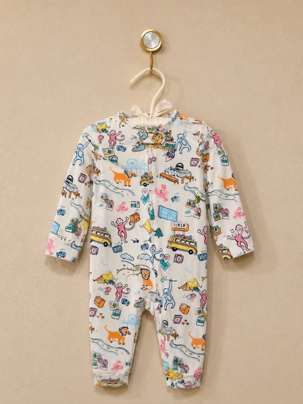 Roller Rabbit x Target | Baby Adaptive Roadtrip Bodysuit